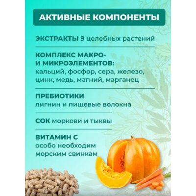 Veda Фитомины функциональный корм для грызунов 50 гр.