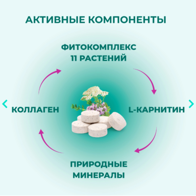 Veda Фитомины Форте для шерсти кошкам 200 таб.
