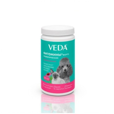 Veda Фитомины Форте урологические кошкам и собакам 200 таб.