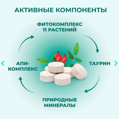 Veda Фитомины Форте пожилым собакам и кошкам 200 таб.