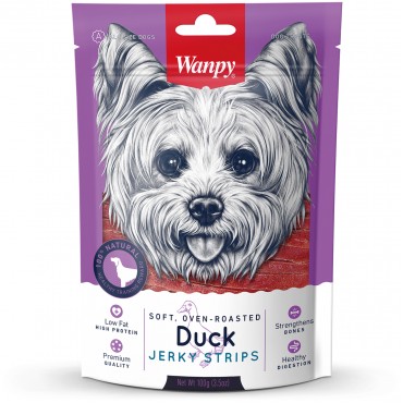 Wanpy Dog утиная соломка 100 г