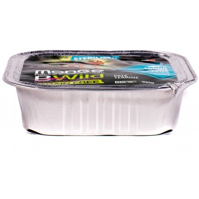 Monge Cat BWild GRAIN FREE беззерновые консервы из тунца с овощами для стерилизованных кошек 100 гр.