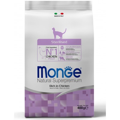 Monge Cat Sterilised Сухой корм для стерилизованных кошек 400 гр.