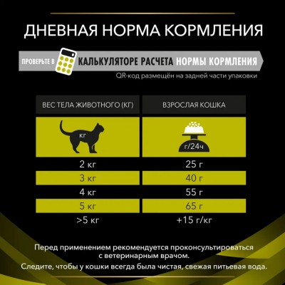 Pro Plan Veterinary Diets HP ST/OX Hepatic Сухой корм для кошек диетический для поддержания функции печени при хронической печеночной недостаточности 1.5 кг.