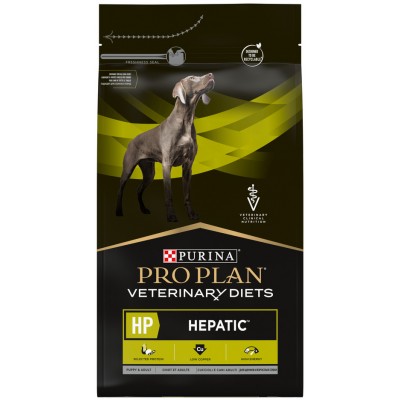 Pro Plan Veterinary Diets HP Hepatic Сухой корм для собак диетический для поддержания функции печени при хронической печеночной недостаточности 3 кг.