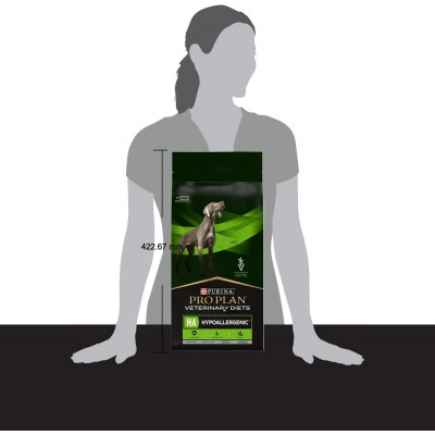 Pro Plan Veterinary Diets HA Hypoallergenic Сухой корм для собак диетический для снижения пищевой непереносимости ингредиентов и питательных веществ 11 кг.