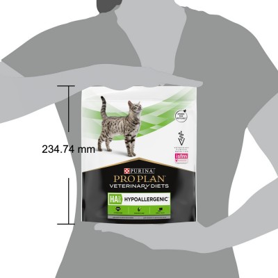 Pro Plan Veterinary Diets HA ST/OX Hypoallergenic Сухой корм для кошек диетический для снижения пищевой непереносимости ингредиентов и питательных веществ 325 гр.