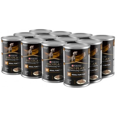 Pro Plan Veterinary Diets NF Renal Function Влажный корм для собак диетический для поддержания функции почек при хронической почечной недостаточности паштет 400 гр.