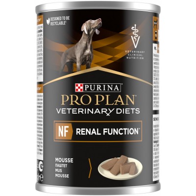 Pro Plan Veterinary Diets NF Renal Function Влажный корм для собак диетический для поддержания функции почек при хронической почечной недостаточности паштет 400 гр.