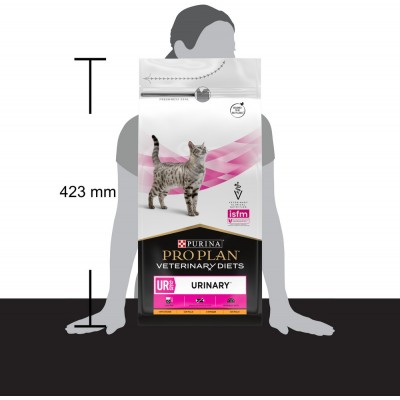 Pro Plan Veterinary Diets UR ST/OX Urinary Сухой корм для кошек диетический для взрослых кошек при болезни нижних отделов мочевыводящих путей с курицей 1.5 кг.