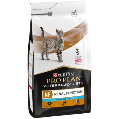 Pro Plan Veterinary Diets NF Renal Function Advanced care Сухой корм для кошек диетический (Поздняя стадия) для поддержания функции почек при хронической почечной недостаточности 5 кг.