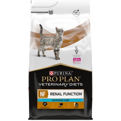 Pro Plan Veterinary Diets NF Renal Function Advanced care Сухой корм для кошек диетический (Поздняя стадия) для поддержания функции почек при хронической почечной недостаточности 5 кг.