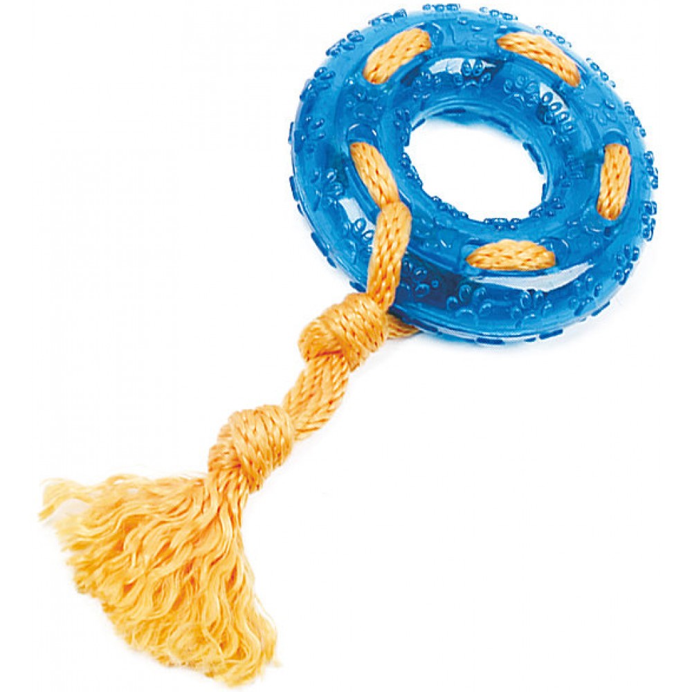 Игрушка "Грызлик Ам" Кольцо с веревкой Durable Rope