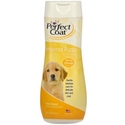 8in1 шампунь для щенков PC Pampered Puppy без слез с ароматом детской присыпки, 473 мл.