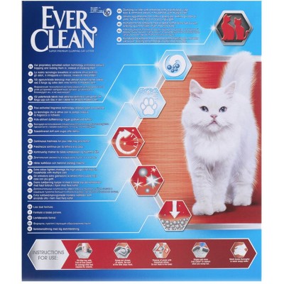 Ever Clean Multiple Cat Наполнитель комкующийся глиняный для нескольких кошек, 6 л