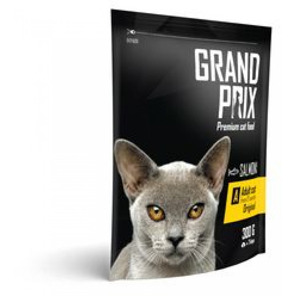 GRAND PRIX Adult Original Сухой корм для кошек с лососем 300 гр.