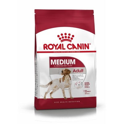 Сухой корм Royal Canin Medium Adult для взрослых собак средних пород, 15 кг.